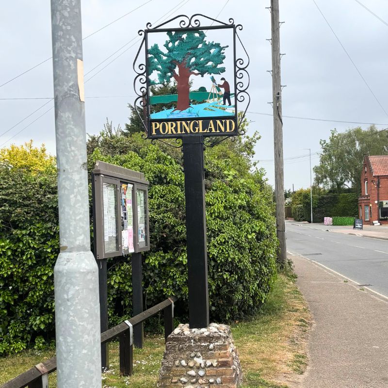 Living in Poringland Norfolk