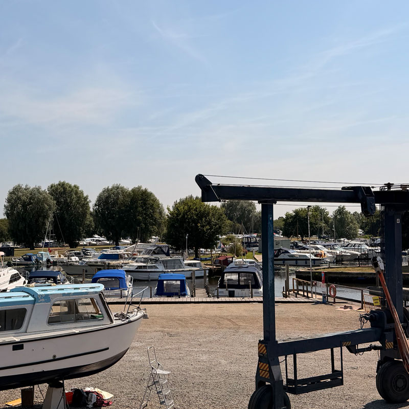 Brundall boat yard marina