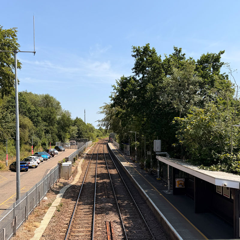 Brundall train station